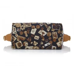 Divo Diva - Dublin - Brown - Leather Handbag - Made in Italy - Life is a Game Collection - Luxury High Quality - Avvenice