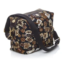 Divo Diva - Dublin - Dark Brown - Leather Handbag - Made in Italy - Life is a Game Collection - Luxury High Quality - Avvenice