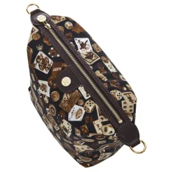 Divo Diva - Dublin - Dark Brown - Leather Handbag - Made in Italy - Life is a Game Collection - Luxury High Quality - Avvenice