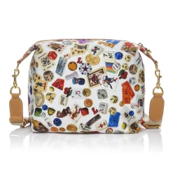 Divo Diva - Dublin - White - Leather Handbag - Made in Italy - Life is a Game Collection - Luxury High Quality - Avvenice