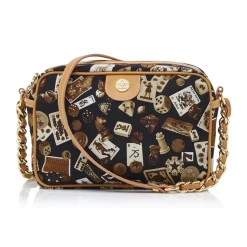 Divo Diva - Las Vegas - Brown - Leather Handbag - Made in Italy - Life is a Game Collection - Luxury High Quality - Avvenice