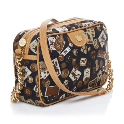 Divo Diva - Las Vegas - Brown - Leather Handbag - Made in Italy - Life is a Game Collection - Luxury High Quality - Avvenice