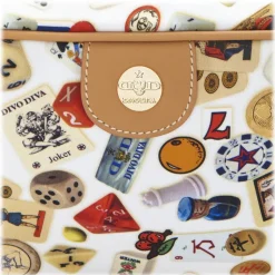 Divo Diva - Las Vegas - White - Leather Handbag - Made in Italy - Life is a Game Collection - Luxury High Quality - Avvenice