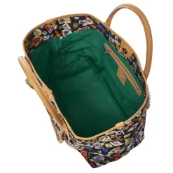 Divo Diva - Macao - Black - Leather Handbag - Made in Italy - Life is a Game Collection - Luxury High Quality - Avvenice