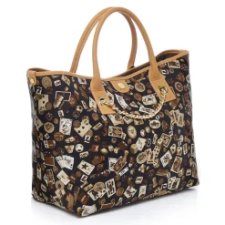 Divo Diva - Macao - Brown - Leather Handbag - Made in Italy - Life is a Game Collection - Luxury High Quality - Avvenice