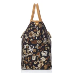 Divo Diva - Macao - Brown - Leather Handbag - Made in Italy - Life is a Game Collection - Luxury High Quality - Avvenice