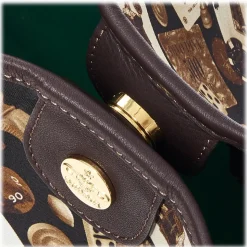 Divo Diva - Macao - Dark Brown - Leather Handbag - Made in Italy - Life is a Game Collection - Luxury High Quality - Avvenice