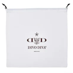 Divo Diva - Macao - White - Leather Handbag - Made in Italy - Life is a Game Collection - Luxury High Quality - Avvenice