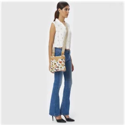 Divo Diva - Madrid - White - Leather Handbag - Made in Italy - Life is a Game Collection - Luxury High Quality - Avvenice