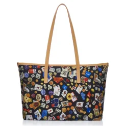 Divo Diva - Marbella - Black - Leather Handbag - Made in Italy - Life is a Game Collection - Luxury High Quality - Avvenice