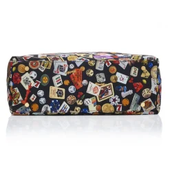 Divo Diva - Marbella - Black - Leather Handbag - Made in Italy - Life is a Game Collection - Luxury High Quality - Avvenice