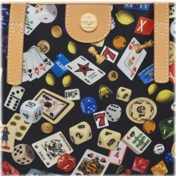 Divo Diva - Marbella - Black - Leather Handbag - Made in Italy - Life is a Game Collection - Luxury High Quality - Avvenice