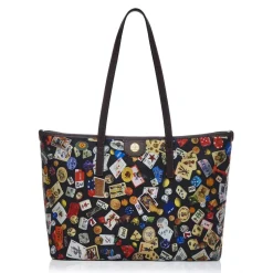 Divo Diva - Marbella - Dark Black - Leather Handbag - Made in Italy - Life is a Game Collection - Luxury High Quality - Avvenice