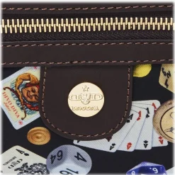 Divo Diva - Melbourne - Dark Black - Leather Backpack - Made in Italy - Life is a Game Collection - Luxury High Quality - Avvenice