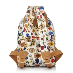 Divo Diva - Melbourne - White - Leather Backpack - Made in Italy - Life is a Game Collection - Luxury High Quality - Avvenice