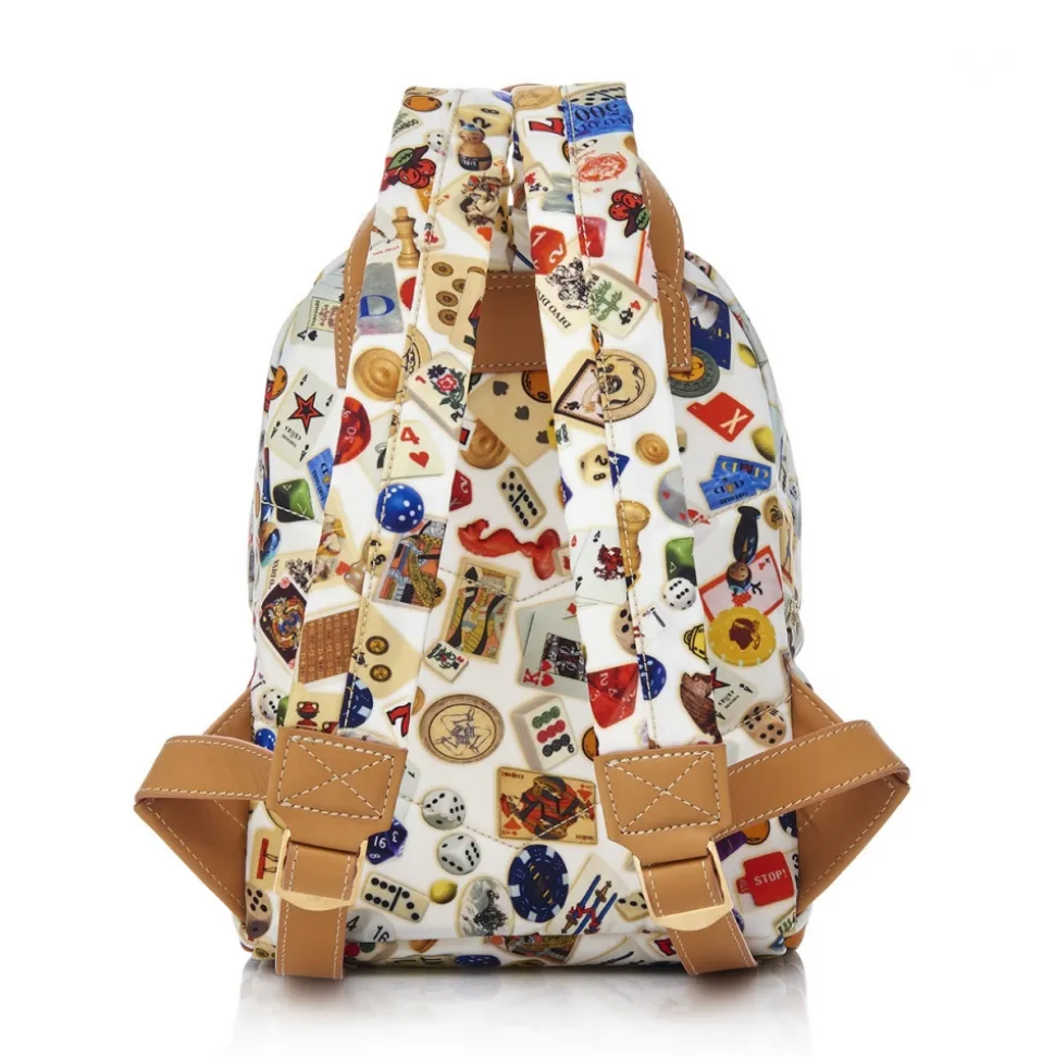 Divo Diva - Melbourne - White - Leather Backpack - Made in Italy - Life is a Game Collection - Luxury High Quality - Avvenice