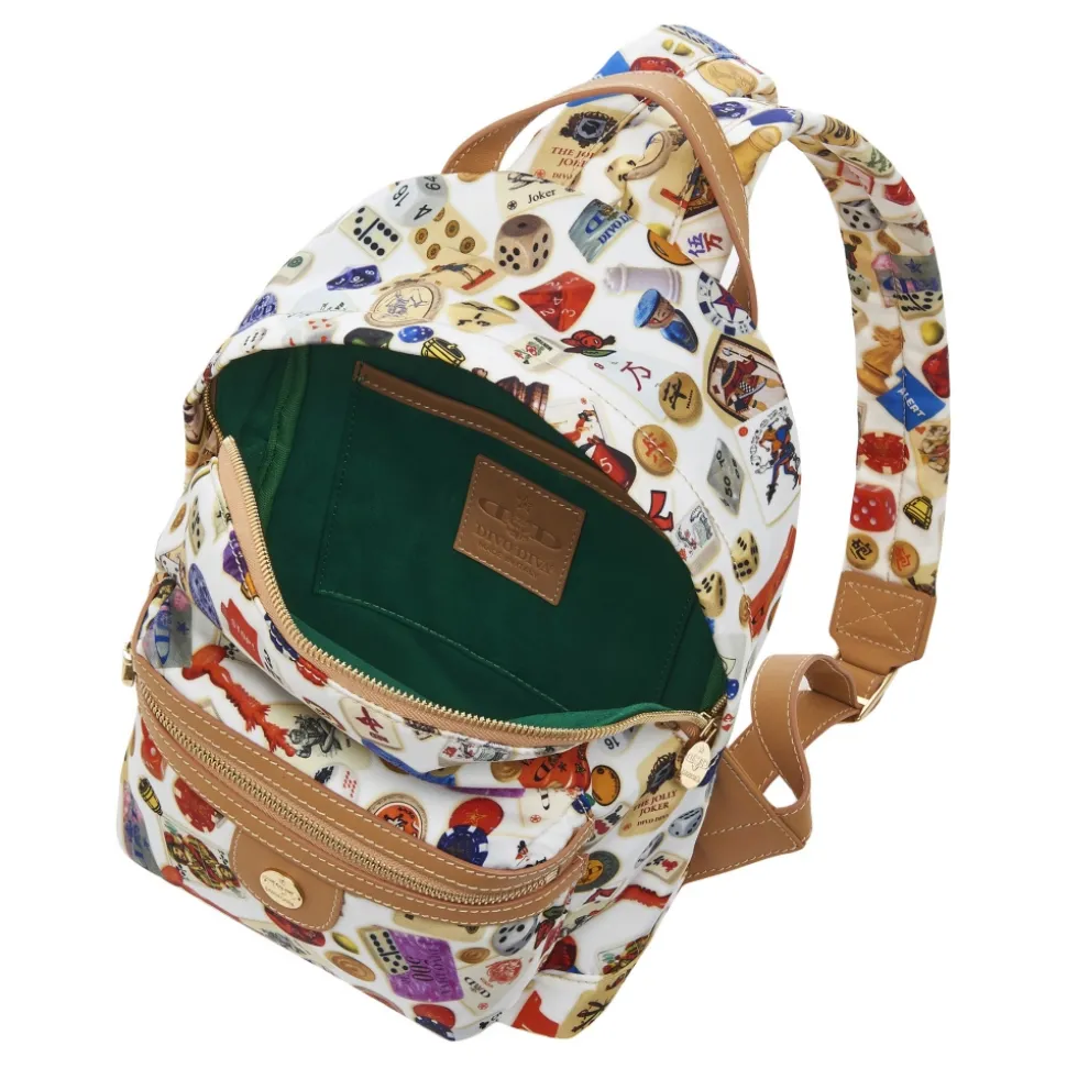 Divo Diva - Melbourne - White - Leather Backpack - Made in Italy - Life is a Game Collection - Luxury High Quality - Avvenice