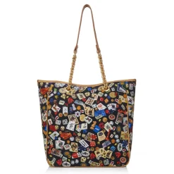 Divo Diva - Miami - Black - Leather Handbag - Made in Italy - Life is a Game Collection - Luxury High Quality - Avvenice