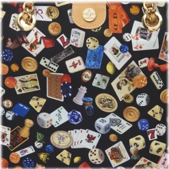 Divo Diva - Miami - Black - Leather Handbag - Made in Italy - Life is a Game Collection - Luxury High Quality - Avvenice