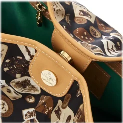 Divo Diva - Miami - Brown - Leather Handbag - Made in Italy - Life is a Game Collection - Luxury High Quality - Avvenice