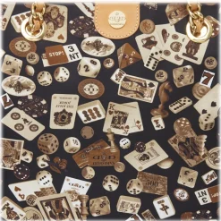 Divo Diva - Miami - Brown - Leather Handbag - Made in Italy - Life is a Game Collection - Luxury High Quality - Avvenice