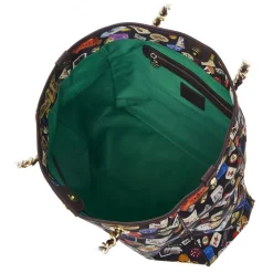 Divo Diva - Miami - Dark Black - Leather Handbag - Made in Italy - Life is a Game Collection - Luxury High Quality - Avvenice