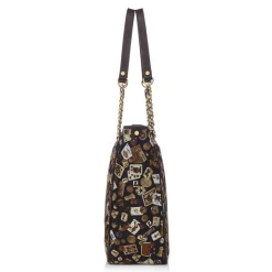 Divo Diva - Miami - Dark Brown - Leather Handbag - Made in Italy - Life is a Game Collection - Luxury High Quality - Avvenice