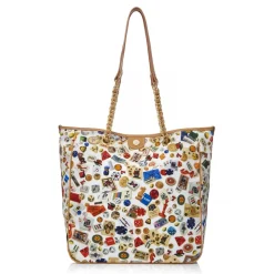 Divo Diva - Miami - White - Leather Handbag - Made in Italy - Life is a Game Collection - Luxury High Quality - Avvenice