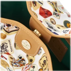 Divo Diva - Miami - White - Leather Handbag - Made in Italy - Life is a Game Collection - Luxury High Quality - Avvenice