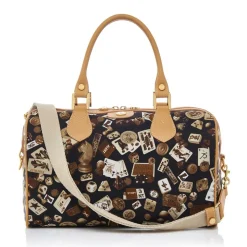 Divo Diva - Montecarlo - Brown - Leather Handbag - Made in Italy - Life is a Game Collection - Luxury High Quality - Avvenice