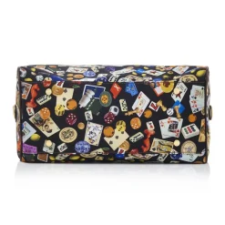 Divo Diva - Montecarlo - Dark Black - Leather Handbag - Made in Italy - Life is a Game Collection - Luxury High Quality - Avvenice