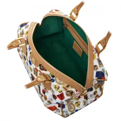 Divo Diva - Montecarlo - White - Leather Handbag - Made in Italy - Life is a Game Collection - Luxury High Quality - Avvenice