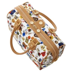 Divo Diva - Montecarlo - White - Leather Handbag - Made in Italy - Life is a Game Collection - Luxury High Quality - Avvenice