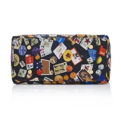 Divo Diva - Niagara - Black - Leather Handbag - Made in Italy - Life is a Game Collection - Luxury High Quality - Avvenice