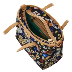 Divo Diva - Niagara - Black - Leather Handbag - Made in Italy - Life is a Game Collection - Luxury High Quality - Avvenice