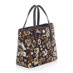 Divo Diva - Niagara - Dark Brown - Leather Handbag - Made in Italy - Life is a Game Collection - Luxury High Quality - Avvenice