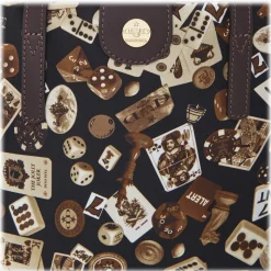 Divo Diva - Niagara - Dark Brown - Leather Handbag - Made in Italy - Life is a Game Collection - Luxury High Quality - Avvenice