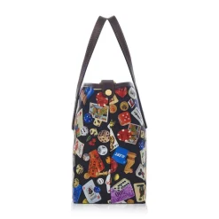 Divo Diva - Niagara - Dark Black - Leather Handbag - Made in Italy - Life is a Game Collection - Luxury High Quality - Avvenice