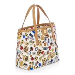 Divo Diva - Niagara - White - Leather Handbag - Made in Italy - Life is a Game Collection - Luxury High Quality - Avvenice