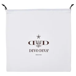 Divo Diva - San Remo - Black - Leather Handbag - Made in Italy - Life is a Game Collection - Luxury High Quality - Avvenice