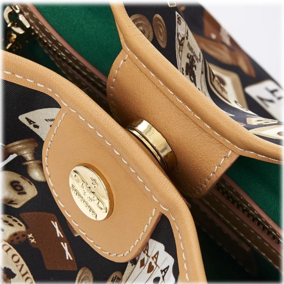 Divo Diva - San Remo - Brown - Leather Handbag - Made in Italy - Life is a Game Collection - Luxury High Quality - Avvenice