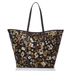 Divo Diva - San Remo - Dark Brown - Leather Handbag - Made in Italy - Life is a Game Collection - Luxury High Quality - Avvenice