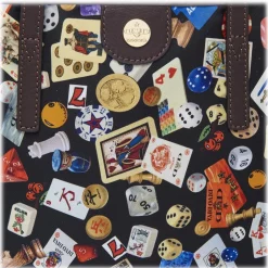 Divo Diva - San Remo - Dark Black - Leather Handbag - Made in Italy - Life is a Game Collection - Luxury High Quality - Avvenice