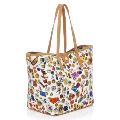 Divo Diva - San Remo - White - Leather Handbag - Made in Italy - Life is a Game Collection - Luxury High Quality - Avvenice