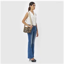 Divo Diva - Seoul - Brown - Leather Handbag - Made in Italy - Life is a Game Collection - Luxury High Quality - Avvenice