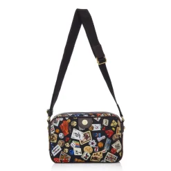 Divo Diva - Seoul - Dark Black - Leather Handbag - Made in Italy - Life is a Game Collection - Luxury High Quality - Avvenice