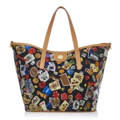 Divo Diva - Venice - Black - Leather Handbag - Made in Italy - Life is a Game Collection - Luxury High Quality - Avvenice