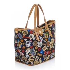 Divo Diva - Venice - Black - Leather Handbag - Made in Italy - Life is a Game Collection - Luxury High Quality - Avvenice