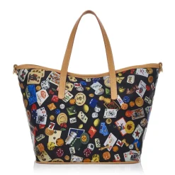 Divo Diva - Venice - Black - Leather Handbag - Made in Italy - Life is a Game Collection - Luxury High Quality - Avvenice