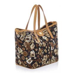 Divo Diva - Venice - Brown - Leather Handbag - Made in Italy - Life is a Game Collection - Luxury High Quality - Avvenice